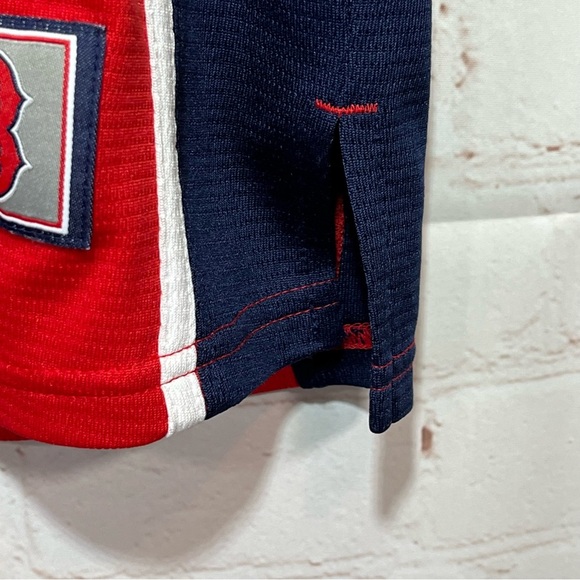 Majestic Boston Red Sox Shirt Jersey Mens Large Red Blue Embroidered MLB. - Picture 9 of 13
